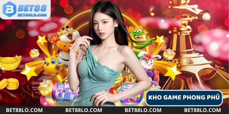 Nhà cái Bet88 mang đến kho game phong phú