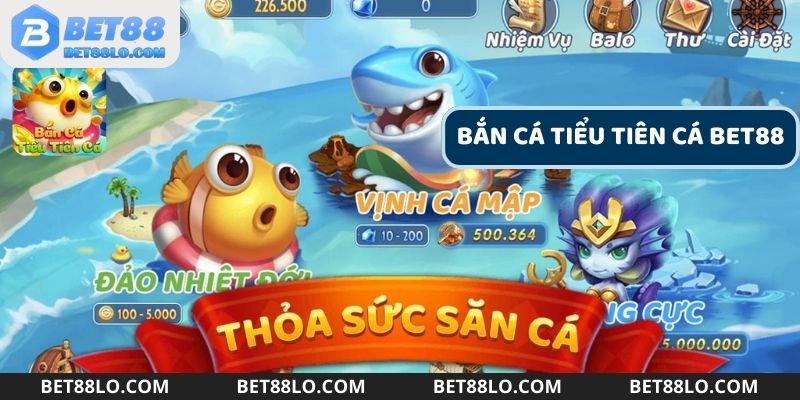 Giới thiệu tổng quan về tựa game bắn cá tiểu tiên cá hot hiện nay